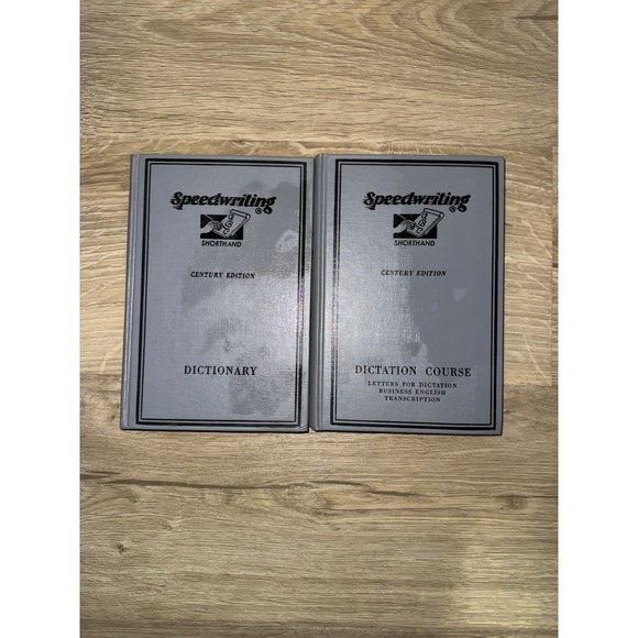 Other - Speedwriting Shorthand Century Edition Dictation Course And Dictionary Hardcover